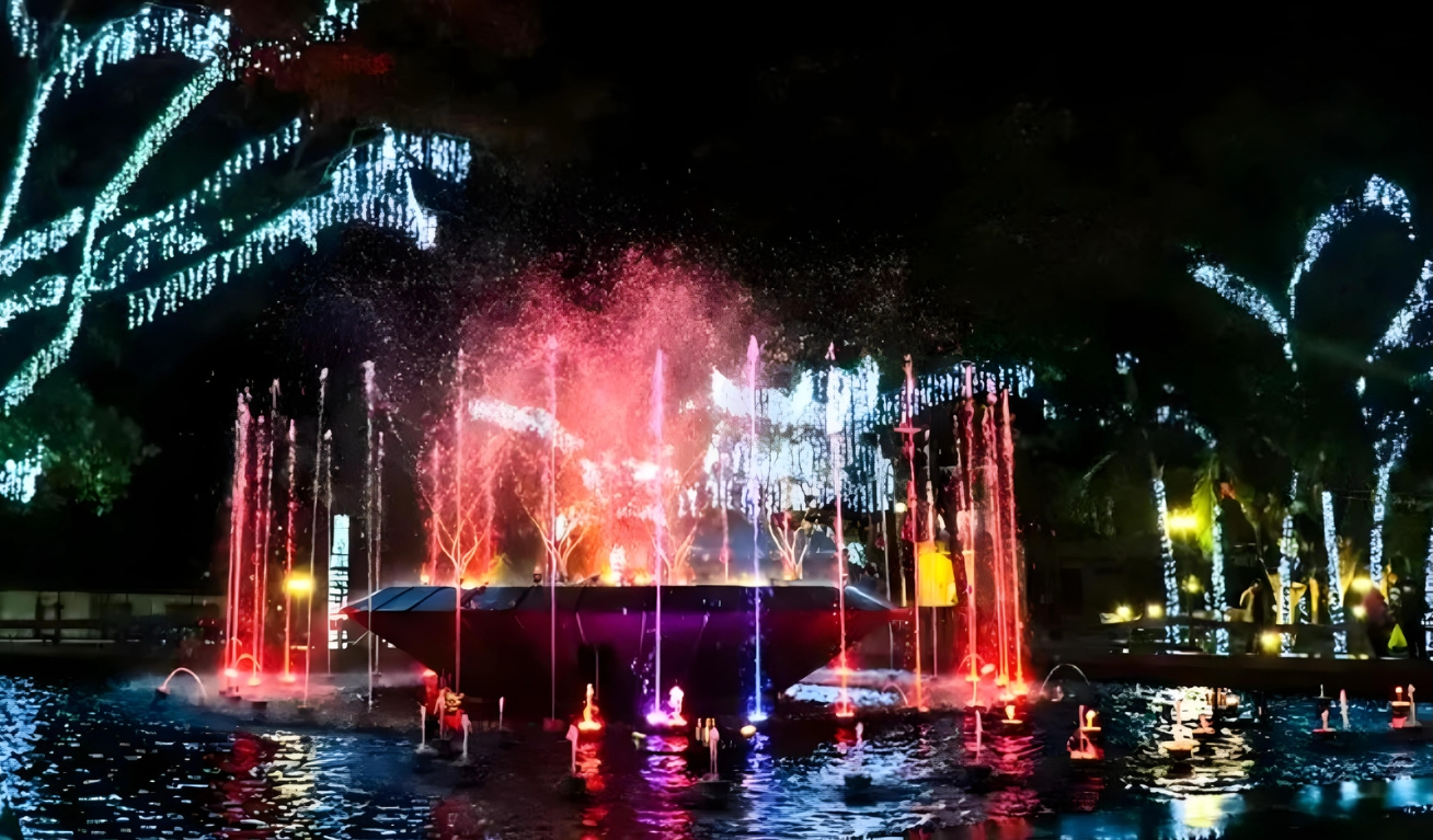 Silay Plaza Musical Dancing Fountain